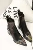 Vente chaude-hiver 2018 nouvelles bottes Martin pour femmes bottes courtes en cuir verni à talons hauts épais pour femmes livraison gratuite