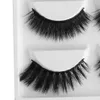 5 paar Multipack 3D Soft Mink Haar Valse Wimpers Handgemaakte Wispy Pluizig Lange wimpers Make-up Gereedschap Faux Oog wimpers