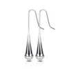 Boucles d'oreilles pour femmes, bijoux à la mode, boucles d'oreilles en forme de goutte en acier titane, boucles d'oreilles exagérées en acier titane, usine entière4411666