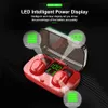 Niedrige Latenz LED Digital Power Display Kopfhörer Mini Sport Touch Headset Bluetooth Kopfhörer TWS Drahtlose Ohrhörer 3JJS0