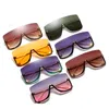 2020 Новое поступление, модные солнцезащитные очки с металлической полуоправой для женщин, популярные оранжево-синие солнцезащитные очки для мужчин