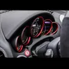 Faixa de luz decorativa para painel de estilo do carro, adesivo de acabamento para Porsche Macan Cayman Boxster Panamera Cayenne Auto Access2786