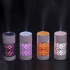 Luftfuktare med LED Night Lamp Mini Fan Aroma Essential Oil Diffuser USB Fogger Mist Maker for Home Office Car 250ML6921392