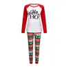 Famille Noël Pyjama Costume 2019 Cerf Imprimer Mère Père Enfants Famille Vêtements De Nuit Parent-enfant Vêtements Famille Tenues Assorties SH190916