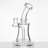 Glasbong-Wasserpfeifen Bohrinsel 7,5 Zoll dicke Glasbongs Innengewinde 14MM Bubbler Wasserpfeife