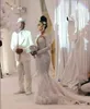 2019 Luxury New PromドレスCharble Zoe Elie Saab Youjasmi Aijasmi Mermaid Lengeveh White Feather Red Carpet Dresses3027