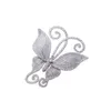 Mode Vintage Butterfly Leuke Broche Pins voor Vrouwen Nieuwe Collectie Delicate Clear Shining CZ Rhinestone Wedding Bridal Broches Luoteemi