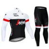 2020 Terk Men Bisiklet Giysileri Ropa Ciclismo Bike Jersey Set Uzun Kollu Bisiklet Jersey Jel Pad Bisiklet Bib Pantolon Suit7525976