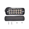 Rush Sale! 10PCS Notfall 12 LED Bernstein Weiß Strobe Licht Abschleppwagen Blinkende 12V-24V lampe glühbirnen led auto Großhandel CSV