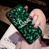 Mode Rhinestone Ruby Love Phone Case för iPhone X XR max 6 7 8Plus Samsung S8 S9 Plus TPU + PC Full diamantlock