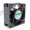 새로운 원본 KDE1206PTV2 DC12V 0.8W 60X60X25MM 6CM 2LINES COOLING FAN