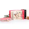 Jewelry Stand 1pcs Hot Women Stud Earrings Collection Book PU Leather Earring Storage Box Creative Jewelry Display Holder Jewellery Organizer