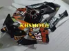 Kit de Carenagem da motocicleta para Honda CBR600RR 03 04 CBR 600RR F5 2003 2004 05 CBR600 ABS laranja fosco preto Carimbos conjunto + Presentes HG35