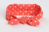 Fascia per bambini Ragazza Baby Dots Bowknot Turbante Twist Head Wrap Twisted Knot Fascia per capelli Fasce per bambini Bandane 8 colori 14770