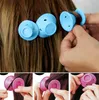 Soft Rubber Magic Hair Curler DIY Hair Rollers Hair Styling Tools Travel Home Use Makeup Beauty Tool Soft Silicone Pink Curler