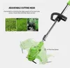 Cortador de grama sem fio cortador de grama com alça ajustável Grass Cutter Machine Power Trimmer 3000mAh Recarregável Battery3543342685