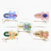 INS neue Blumenmädchen Haarspangen Mode Kinder Haarspangen Designer Haarspangen Frauen Designer Haarschmuck für Frauen Clips