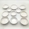 Seasoning Dish Imitation Porcelain Sauce Dish Water Drop Shaped Taste Bowl Soy Sauce Dish High-Grade A5 Melamine Tableware254h