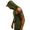 Wholesale 6 Colors Men's Summer New 2019 New Casual Hip Hop T Shirt Tops Vest Male Slim Breathable Sleeveless Hooded Tank Tops