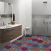 Sovvenzioni per piastrelle esagonali Bagno con doccia Cucina Soggiorno Arredamento per la casa Adesivi murali Sovvenzioni fondiarie antiscivolo Lb037