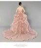 2019 robe de mariée Boho Pnina Tornai Vintage A-Line Sweetheart Bling Bling Cristaux Seaurs Tulle Dentelle Robe de la chapelle Train Robes de mariée