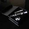 Mini Kit de Colecionador com Caixa Pequeno Nector Colecionadores com Titanium Nail Dabber Prato 10mm 14mm Tubulação de Vidro Plástico Keck Clipe NC NC10