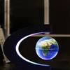 LED Magnetyczne lewitacja elektroniczna Floating Globe Mapa Światowa antygrawitacja LED Nocna światła dekoracja domu Nowość Prezent urodzinowy3118