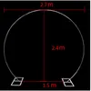 Oro bianco a forma di U/cuore/rotondo ad anello in metallo arco di ferro fondale per matrimoni stand per feste decorazioni per fiori artificiali mensola per stand