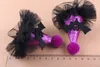 Cachorro Groomingt Hairpin Pet grampo de cabelo Teddy Yorkshire Maltês Bebê chapéu de aniversário chapéu de Natal decorações de Halloween 20 PÇS / LOTE