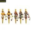 Colorful Handmade Inlaid Jewelry Alloy Hookah Mouth Tips Shisha Chicha Filter Tip Hookah Mouthpiece Mouth Tips