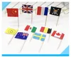 10,000 Pieces Mini International Country Flag Cocktail Sticks Picks Cupcake Sanswich Party Food Catering Decor Toothpicks USA UK AU Mixed