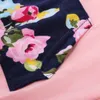 Herfst Pasgeboren Kinderen Baby Meisje Kleding Bloemen Pocket Hooded Tops + Broek Bebe Meisjes Katoen Mix Kleding Outfits Set