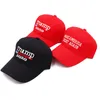 Forma-Donald Trump 2020 Baseball Caps fazer América Great Again chapéu bordado Sports Bola Hat OutTravel Beach Sun Hat TTA712