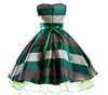 Blumenmädchenkleider für Brautkleider Baby Mädchen Designerkleidung Kinderkleidung Prinzessin Kinder Outits Party Ballkleid Kleider LF030E