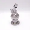 Narguilé noyau d'œuf galvanisé fumant bong percolateur bongs en verre tuyaux en verre avec un bol transparent épaisseur de 4 mm livraison mondiale