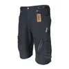 Lixada mtb ciclismo shorts respirável esportes soltos encaixar shorts outdoor casual ciclismo running roupas com bolso com zíper