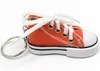 캔버스 신발 키 체인 운동화 테니스 신발 키 체인 3D 참신 캐주얼 신발 키 체인 다채로운 신발 홀더 핸드백 펜던트 선물 B4968