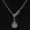 Mode chaude 5 pièces/lot haute qualité Antique argent infini arbre de vie pendentif à breloque collier bijoux à bricoler soi-même cadeau-83
