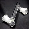 Adaptateur déroulant en verre à 45 degrés pour bong narguilé tuyau d'eau fumer 14mm 18mm mâle femelle joint bong