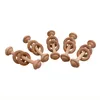 Baby Beech Wooden Teether Rattle Toys Wood Teething Rodent Ring Musical Chew Play Gym Stroller Nursing Gifts Toys