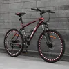 Ny aluminiumlegeringsram 26 tum hjul 24/27/30 Speed ​​Hydraulic Disc Brake Mountain Bike Outdoor Sports Bicicleta MTB Cykel