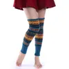 Fashion- Xuba Women winter Thickened soft Woolen Yarn Knee stockings Leg warm Bohemia Stockings 2017 hot Christmas Birthday