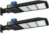 100W 150W 200W 300WLED Parking Lot Iluminação - Adjuatable Com fotocélula deslizamento Fitter Arm Montada Parking Lot Luzes LED 19500lm 5000K