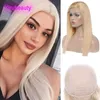 lace front human light blonde