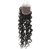 IsHow Comprar 3 PCS Bundles de Cabelo Humano Obtenha uma Parte GRATUITA Fecho Brasileiro Onda de água peruana extensões de extensões para mulheres Todas as idades Natural Black Color 8-28inch