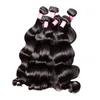 Bella Hair Bundles With Closure Peruvian Full Head Unprocessed Weave Natural Color Body Wave Extensions 4PCS/Lot