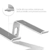 Aluminium Laptop Stand for Desk Compatible med Mac MacBook Pro Air Notebook Portable Holder Ergonomic Elevator Metal Riser för 10 3995253