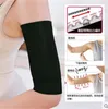 2 -częściowe kobiety sprężyste szczupły rękaw ramię Varcity Anti Obrzęk fal fali nić Socks