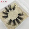 Outils de maquillage des yeux Faux cils Wispy Réutilisable 5D Faux Mink Synthétique 25mm Longs Cils Limatic