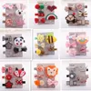 5 stks / set haarspeld baby meisje hoofddeksels cute cartoon boog en bloem kroon accessoires kinderen baby haar clip mini barrettes ster